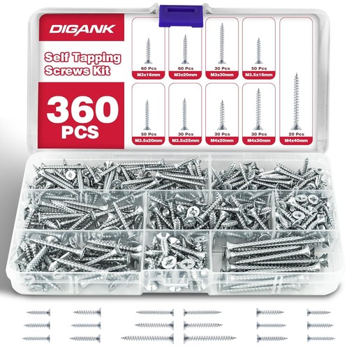 Kit viti per legno - viti, legno,360pz