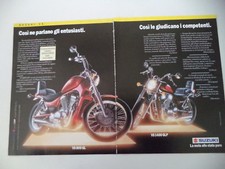 advertising Pubblicità 1992 MOTO SUZUKI VS 800 GL INTRUDER/VS 1400 GLP
