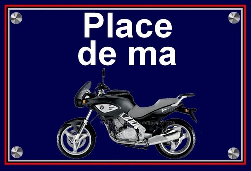 Plaque place ma bmw 650 - de,