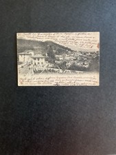 CARTOLINA  PEROSA ARGENTINA  - STRADA PER FENESTRELLE - VIAGGIATA 1901