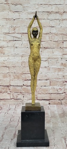 Firmato art statua deco - firmato,