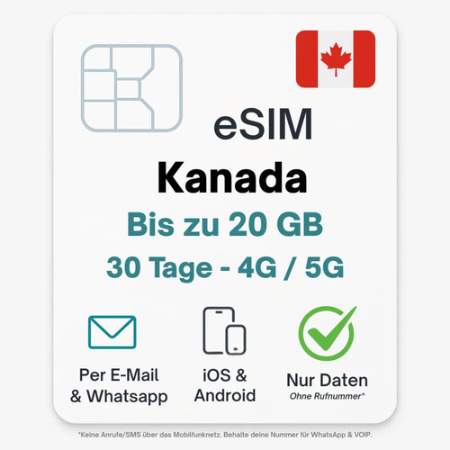 Canada esim tariffa - esim, dati