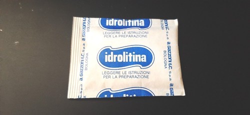 Bustina idrolitina anni 60 - ,