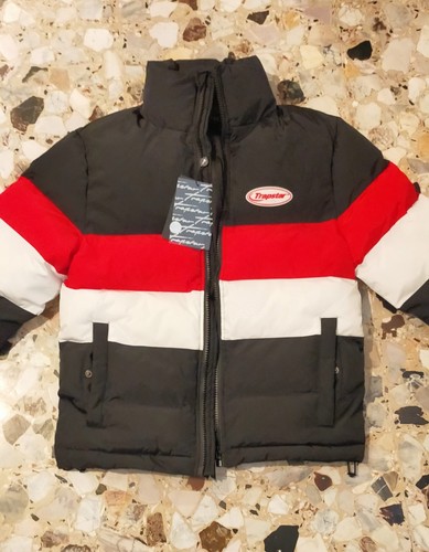 Giacca trapstar nera rossa - e,