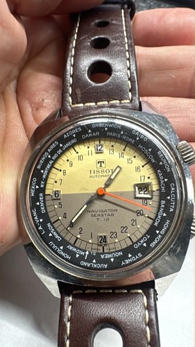 Navigatore vintage uomo tissot - vintage,