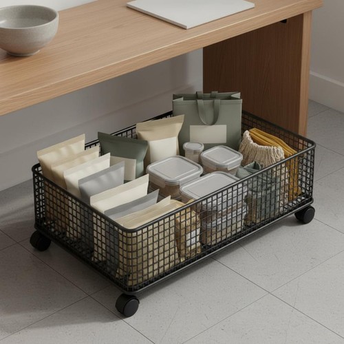 Carrello sotto divano - divano, facile