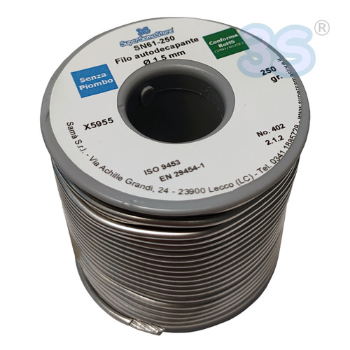 Rocchetto 250 lega - gr., di