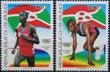 BURUNDI 1996 1822-23 Olimpiadi