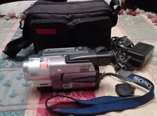 Sony Hi8 ccd-trv78e pal handycam vision telecamera videocamera riversaggi video8