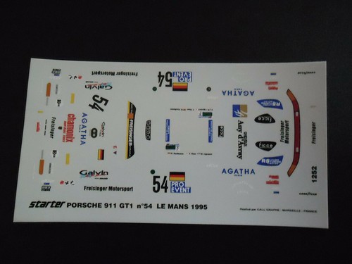 Decal porsche 993 turbo - 993,