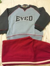 Tuta completa bimbo 7 anni 122 cm Eyed blu rosso