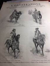 L'Illustrazione Italiana 30 Aprile 1893 Nozze d'Argento Umberto Margherita 