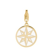 CIONDOLO CHARM ROSA DEI VENTI