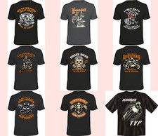 T-shirt biker uomo maglietta
