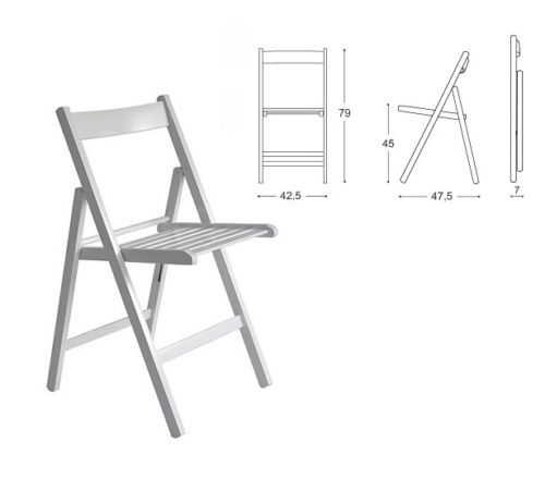 Set sedia legno - set, grigio