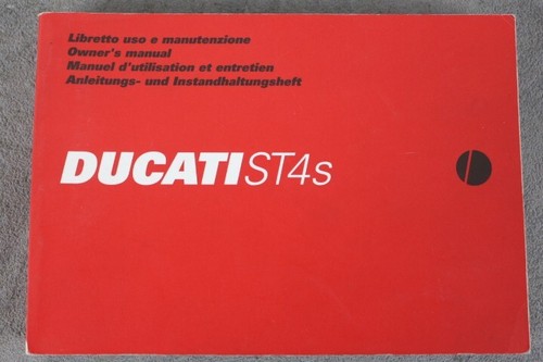 Ducati st4s manuale - ducati, e