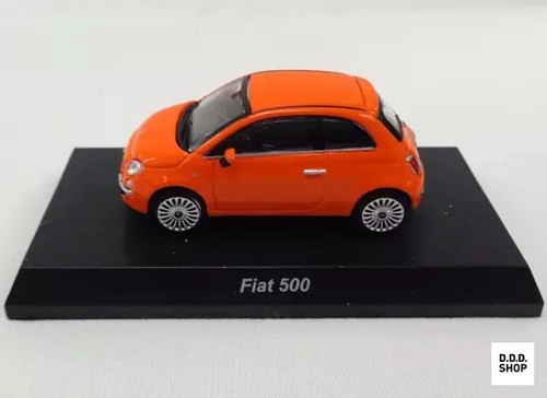 Fiat 500 arancione - 1/64,