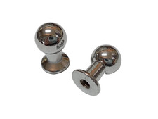 POMOLO POMELLO IN OTTONE CROMO