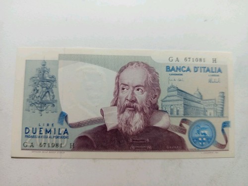 2000 lire galileo - galileo, 1973
