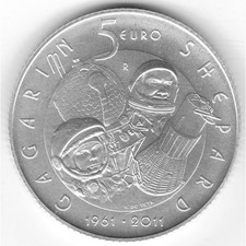 .San Marino 5 euro, 2011 50°