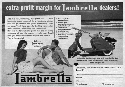 Pubblicità originale scooter