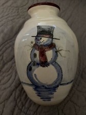 Cagle Rd. snowman pottery