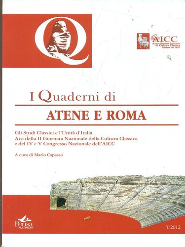Quaderni atene e roma - quaderni,
