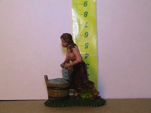 Statuina presepe plastica - in,