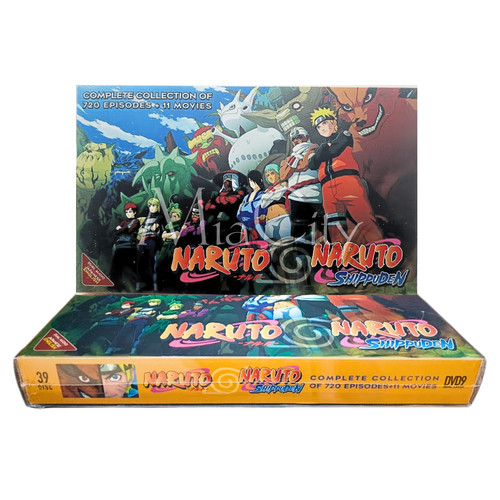 Dvd naruto complete - dvd,