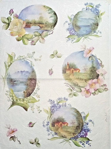 Carta riso decoupage - decoupage, 35