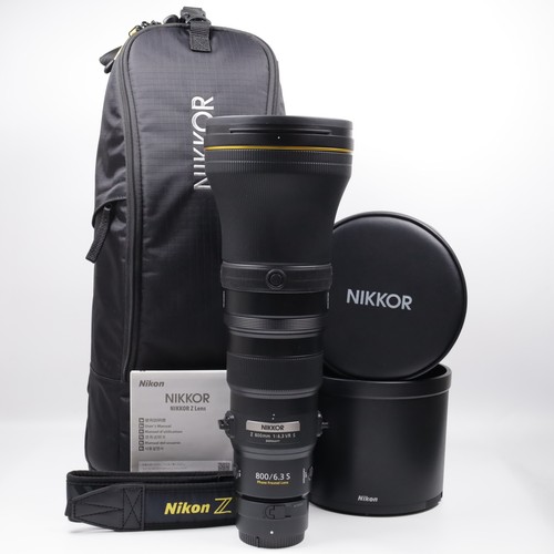 Nikon nikkor 800 6 - z, f/6.3