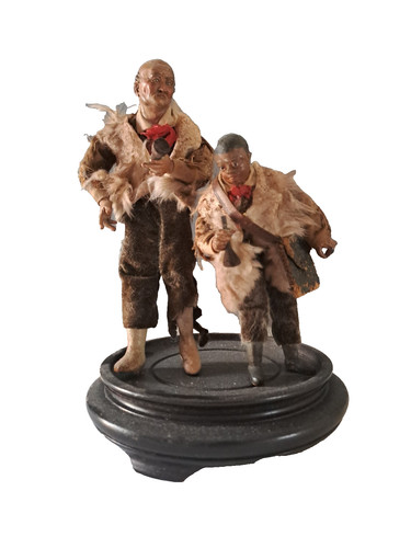 Scultura figura del - , presepe