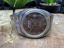 Orologio automatico tedesco Glashutte GUB SPEZIMATIC 26 Jewels.marrone