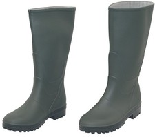 STIVALI IN PVC VERDI GINOCCHIO