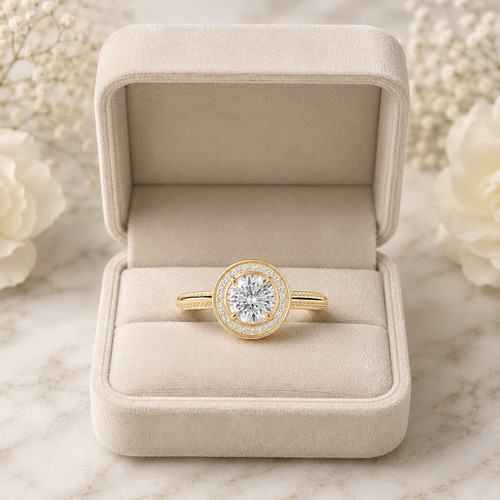 Fede nuziale diamante - fede,
