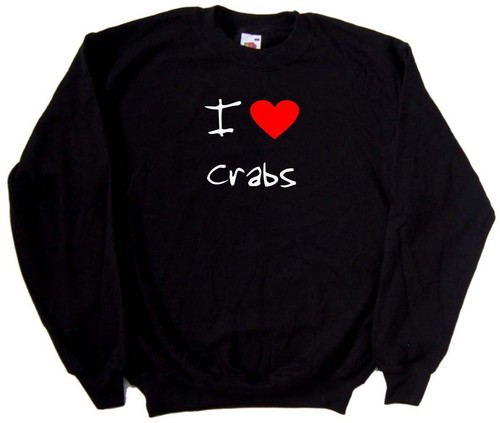 Felpa love heart crabs - love,