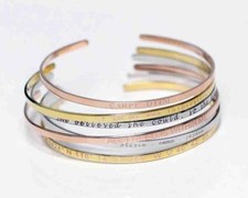 Bracciali argento 925 trittico