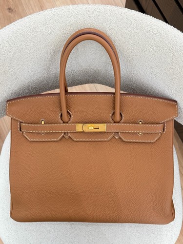 Hermes birkin gold togo - hermes, 35