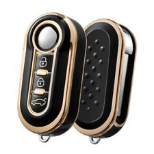 cover guscio protezione chiave fiat 3t panda 500 grande punto doblò bravo nero