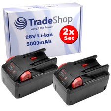 2x batteria 28V 5000mAh Li-Ion