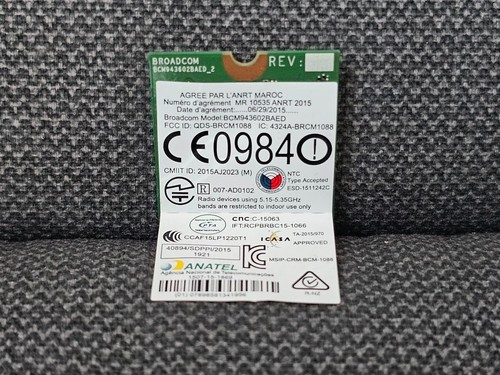 Scheda wifi broadcom - scheda,