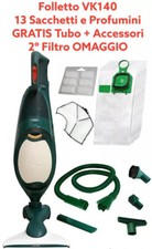 FOLLETTO ASPIRAPOLVERE VK140 VORWERK SCOPA ELETTRICA CON 24 MESI GARANZIA