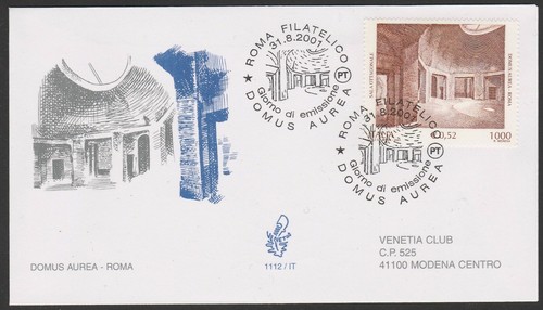 2001 italia fdc venetia - fdc,
