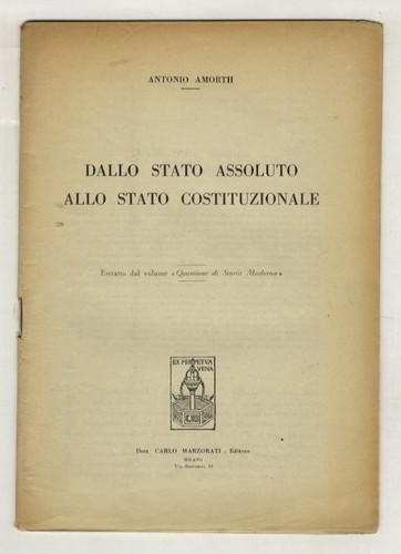 Dallo stato assoluto allo