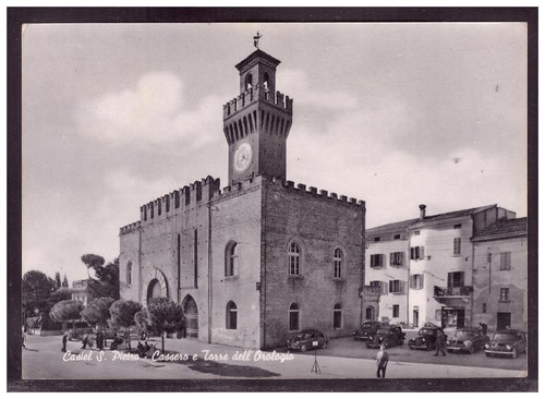 Cartolina castel pietro - castel,