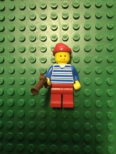 LEGO OMINO PIRATA PIRATI PIRATES Bandana Pistola MINIFIGURE BLU ROSSO