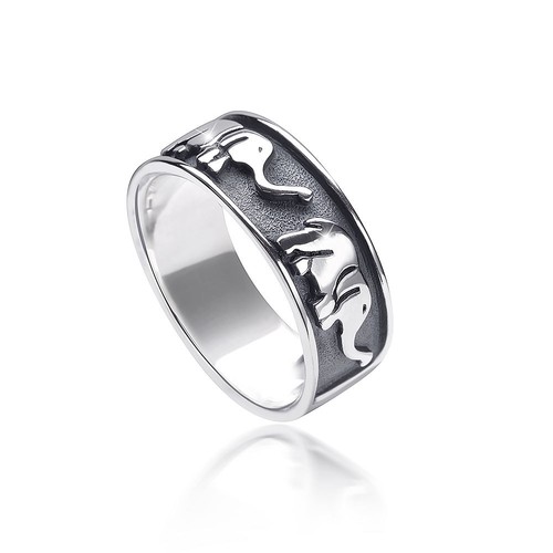 Anello donna materia elefante - donna,