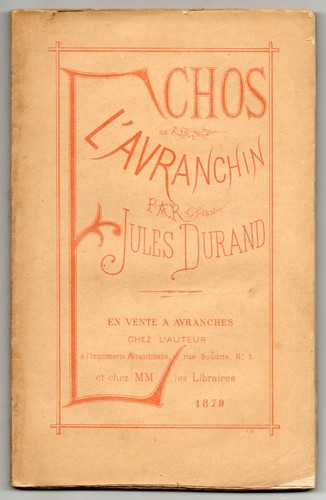 Echos avranchin par - de,