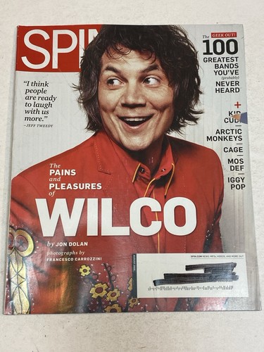 Spin magazine aug - 2009, wilco