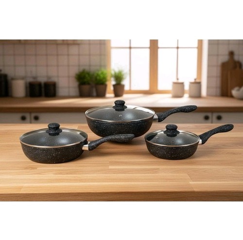 Set padelle alte grig 5 - grig, +